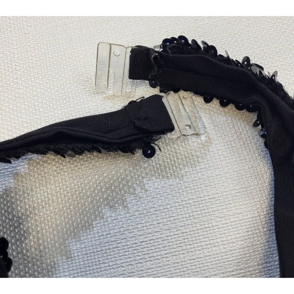 Glamour Costumes Black Gold Colorful Sequin Halter Dance Costume Child Small 4-6 - Picture 10 of 16